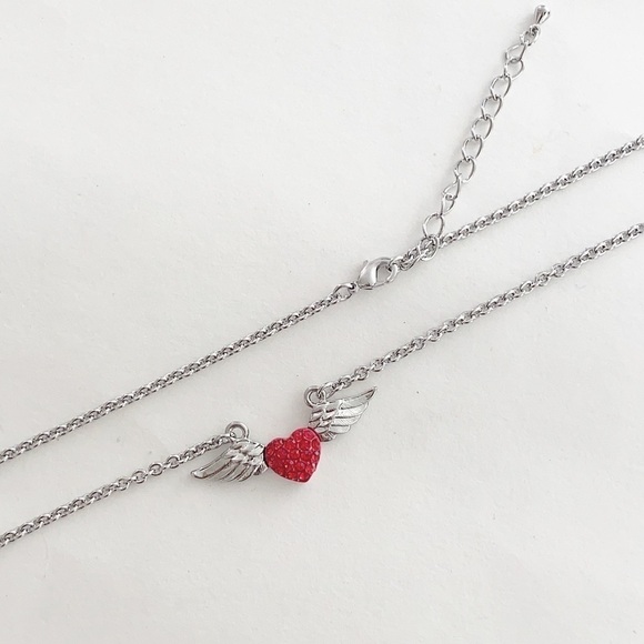 Mini Heart Angel Wing Necklace❤️ - Picture 1 of 1
